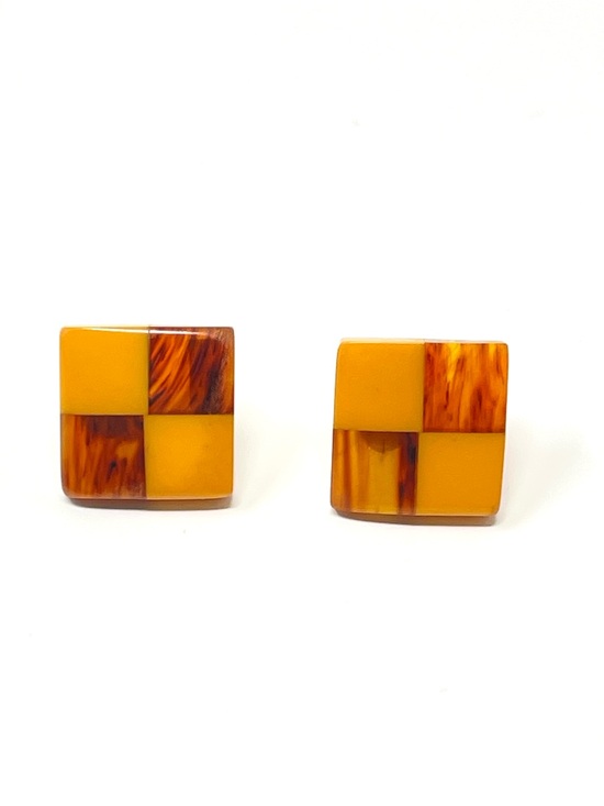 Jewelry - New Anthropologie x Serefina Resin Checkerboard Earrings